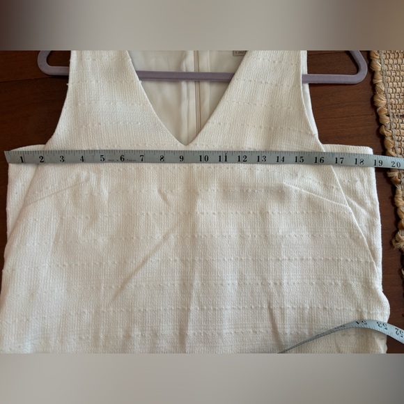 LOFT Ivory Textured Dress - Picture 6 of 7